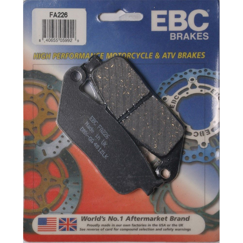 EBC Organic Brake Pads Front - FA226-0