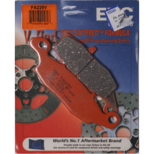 EBC Semi Sintered V Brake Pads - FA229V-0