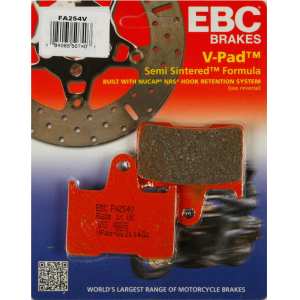 EBC Semi Sintered V Brake Pads - FA254V-0