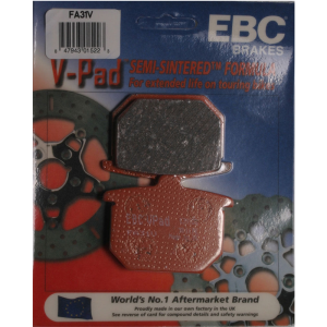 EBC Semi Sintered V Brake Pads - FA31V-0