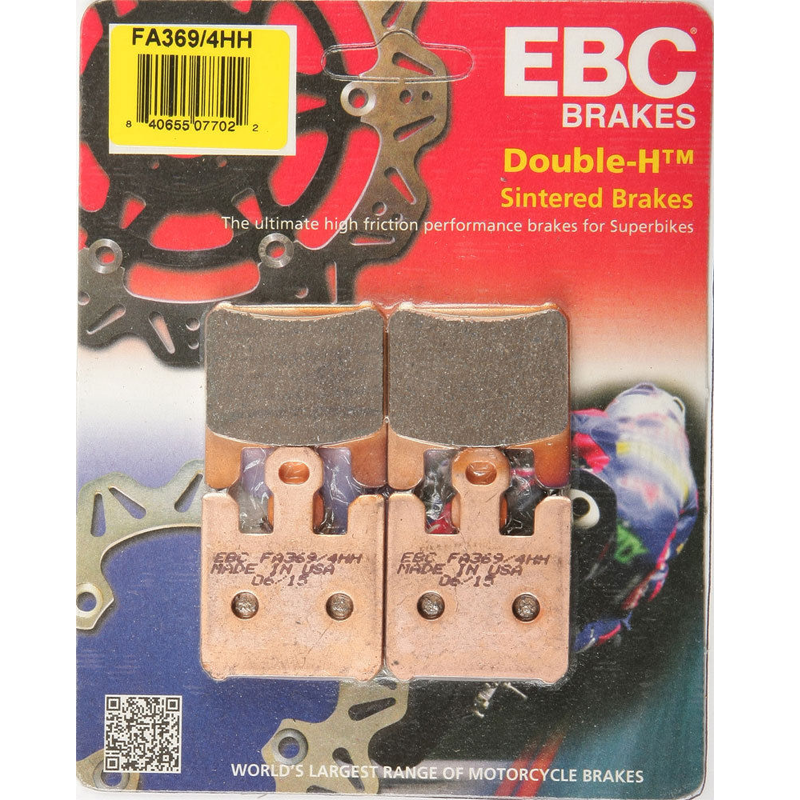 EBC Sintered Double H Brake Pads - FA369/4HH-0