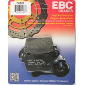 EBC Organic Rear Brake Pads - FA436-0