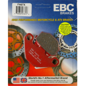 EBC X Series Carbon Brake Pads - FA67X-0