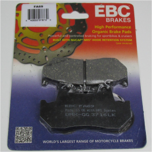 EBC Organic Rear Brake Pads - FA69-0