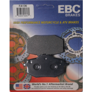 EBC Organic Brake Pads - FA136-0