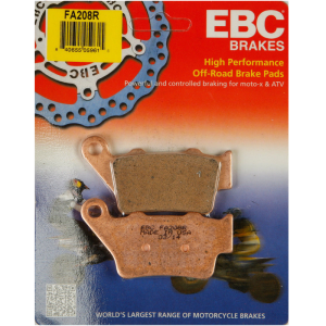 EBC R Series Sintered Rear Brake Pads - FA208R-0