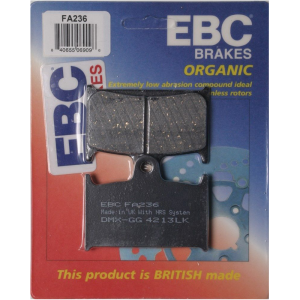 EBC Organic Brake Pads - FA236-0