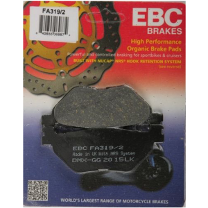 EBC Organic Rear Brake Pads - FA319/2-0
