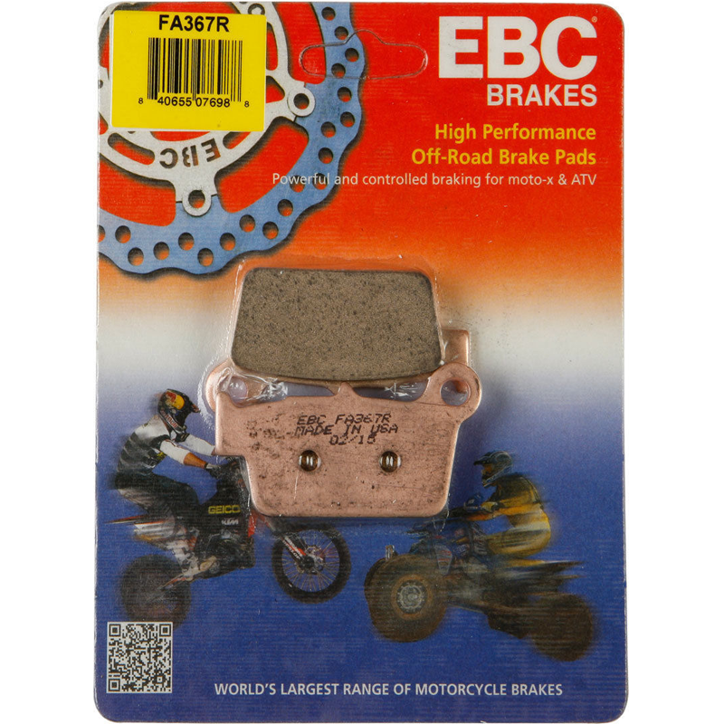 EBC R Series Sintered Rear Brake Pads - FA367R-0