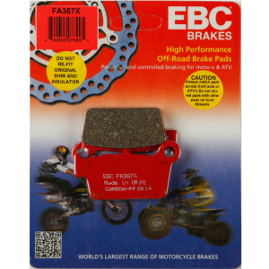 EBC Carbon X Rear Brake Pads - FA367X-0