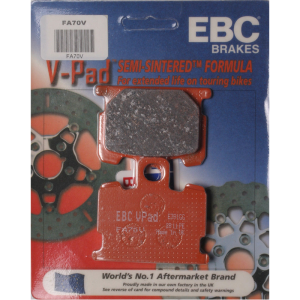EBC Semi Sintered V Front Brake Pads - FA70V-0