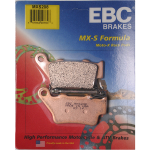 EBC MXS Series Race Sintered Rear Brake Pads - MXS208-0