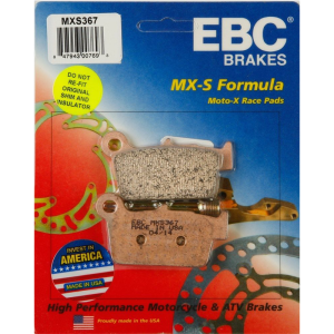 EBC MXS Series Race Sintered Rear Brake Pads - MXS367-0