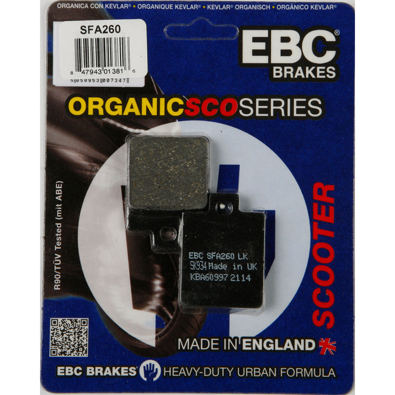 EBC SFA Organic Brake Pads - SFA260-0