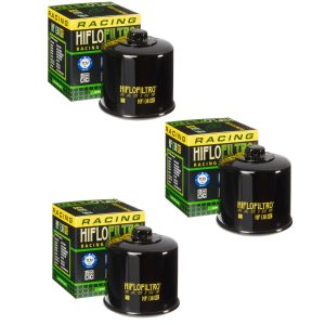 Hiflo Racing HF138RC Oil Filter 3 Pack Arctic Cat 400 454 500 650 Suzuki LTA400 A500-0
