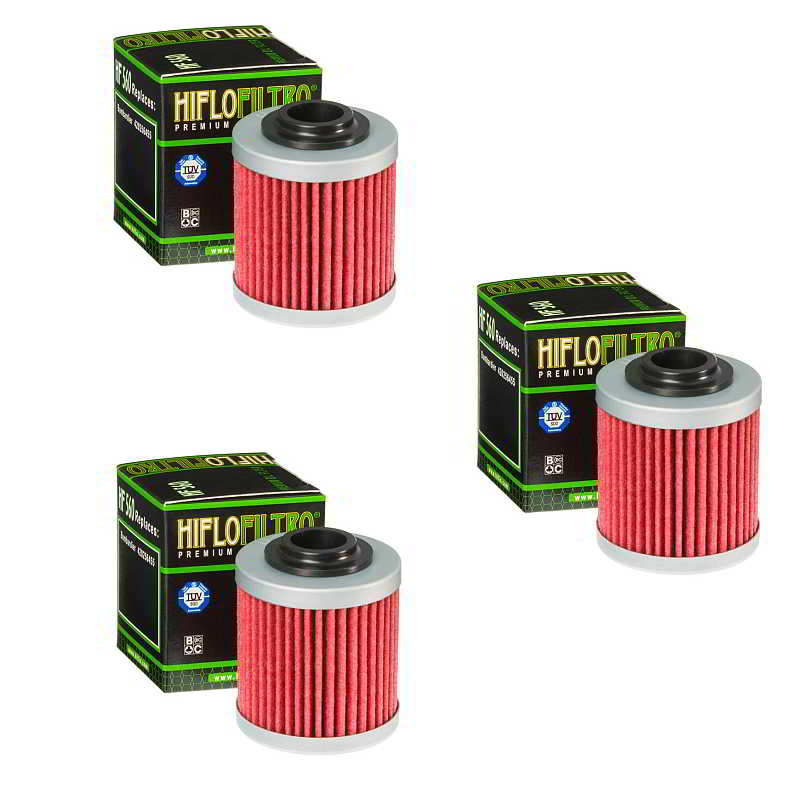 Hiflofiltro HF560 Oil Filter 3 Pack Can-Am DS 450 EFI 2008-2011 - HF560