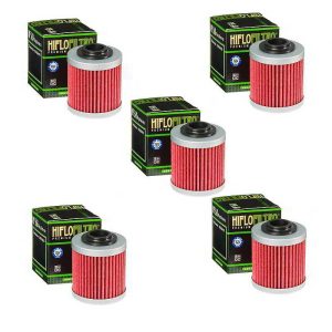 Hiflofiltro HF560 Oil Filter 5 Pack Can-Am DS450 EFI 2008-2015 - HF560