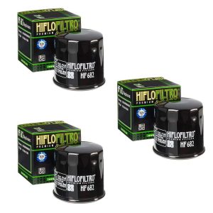 Hiflofiltro HF682 Oil Filter 3 Pack CF Moto CF500 CF118 500cc X-Lander 700 TE450 - HF682