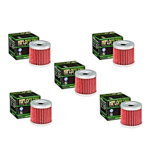 Hiflofiltro Oil Filter 5 Pack Suzuki DR-Z400E 00-07 & DR-Z400S DR-Z400SM 00-2018 - HF139