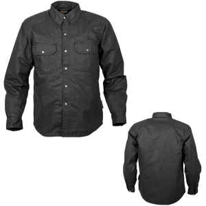 Scorpion Covert Wax Riding Shirt Black