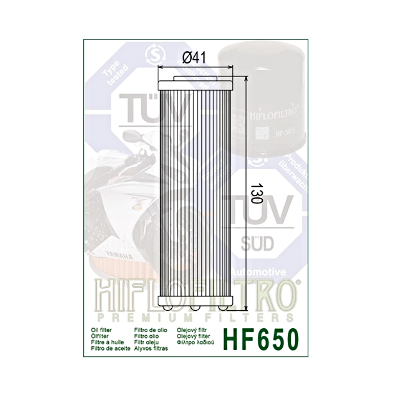 Hiflofiltro HF650 Oil Filter 3 Pack KTM 450 505 SX 2009-2012-172923