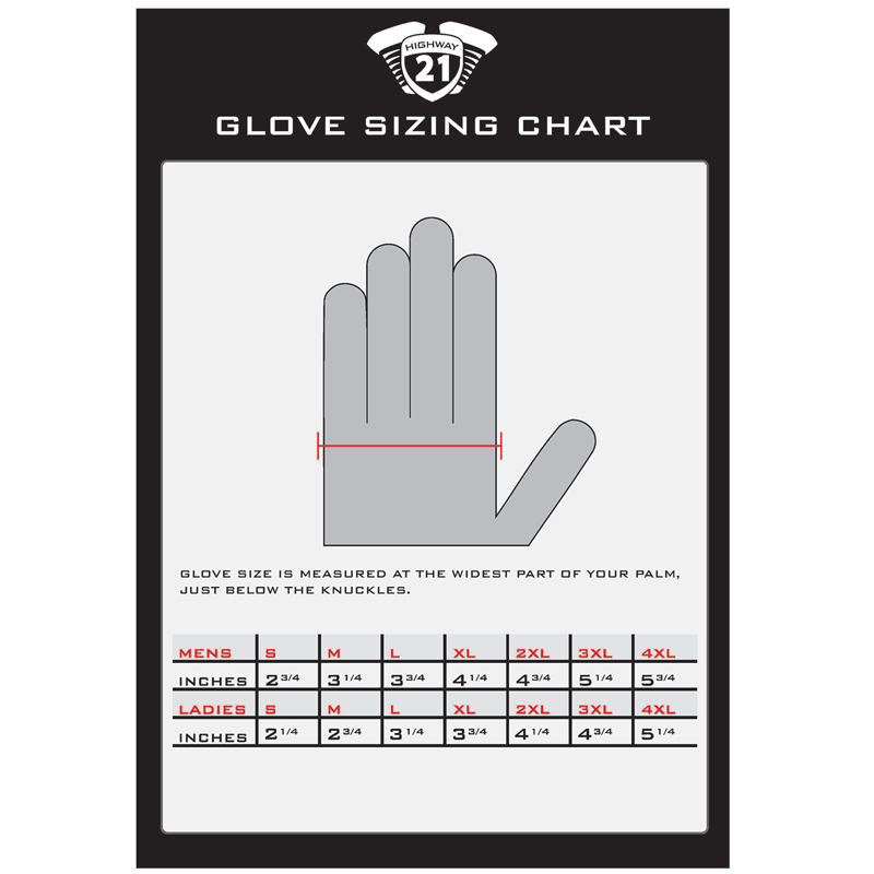 Highway 21 Jab Touch Screen Motorcycle Riding Gloves-173029