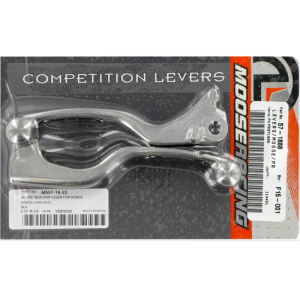 Moose Racing Clutch & Brake Lever Set With Grips Honda CR125 CR250R CR80R-0