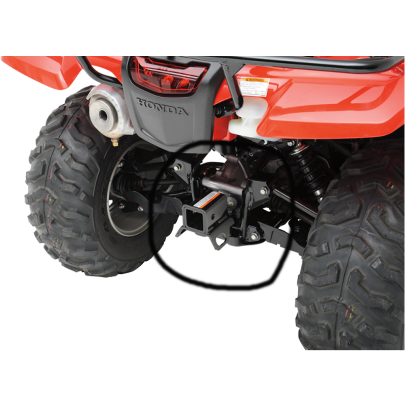 Moose Utility Rear 2" Receiver Hitch Honda - 4504-0141