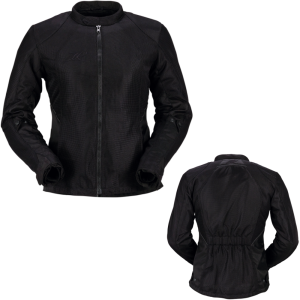 Z1R Gust Mesh Waterproof Women's Jacket Black