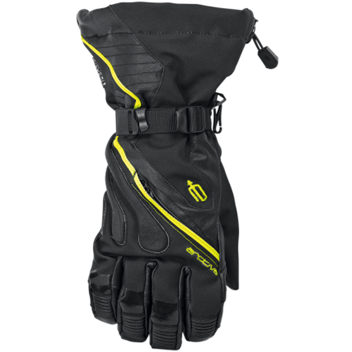 Arctiva Meridian Gloves Black/Hi-Viz