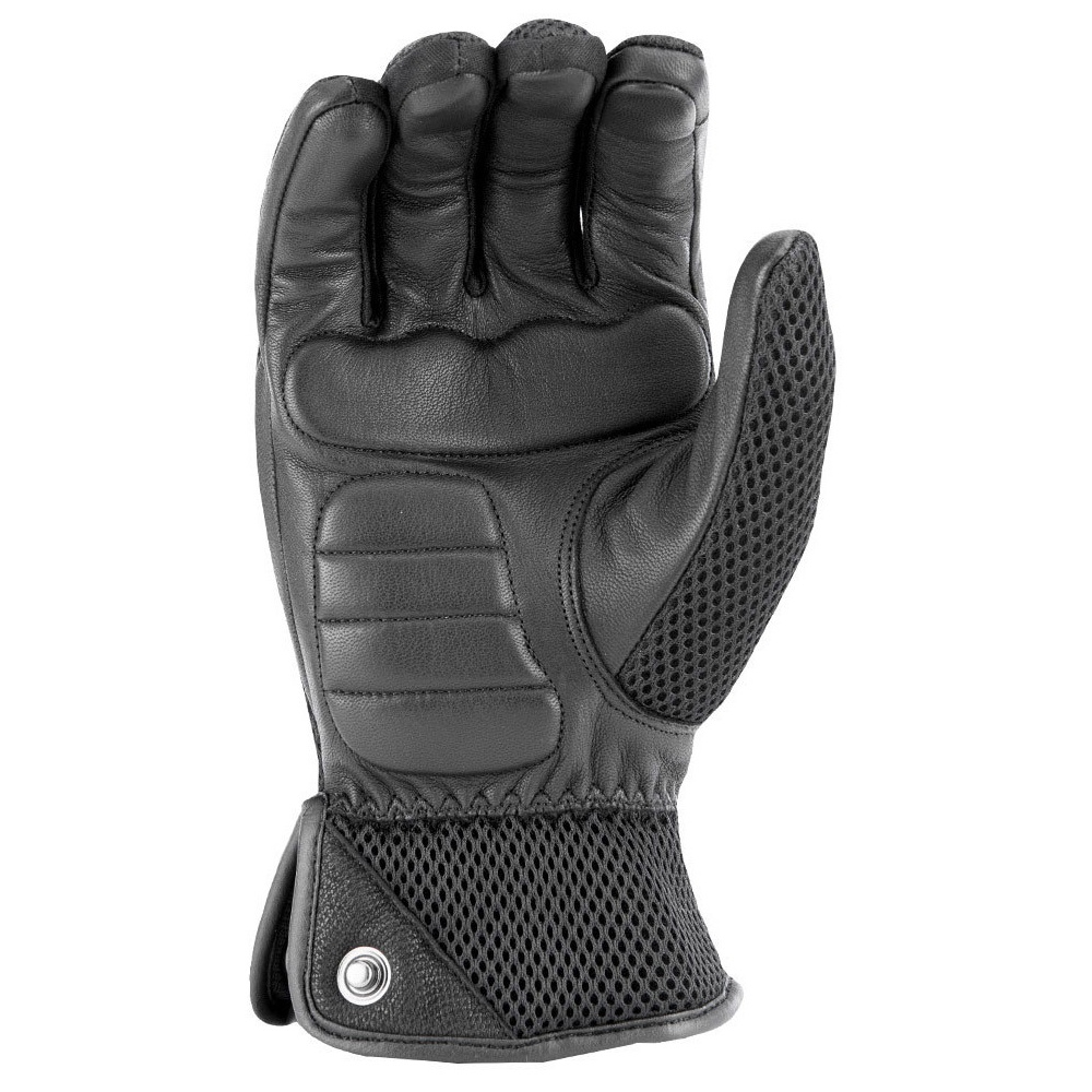 Highway 21 Turbine Mesh Men's Leather Motorcycle Street Riding Gloves - Image 4