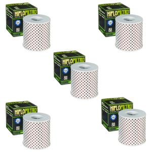 Hiflofiltro HF126 Oil Filter 5 Pack Kawasaki KZ 1300, Z 750, KZ 1000 D Z1R