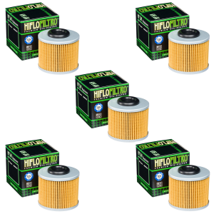 Hiflofiltro HF569 Oil Filter 5 Pack MV Agusta F3 800, F3 675, Brutale 675