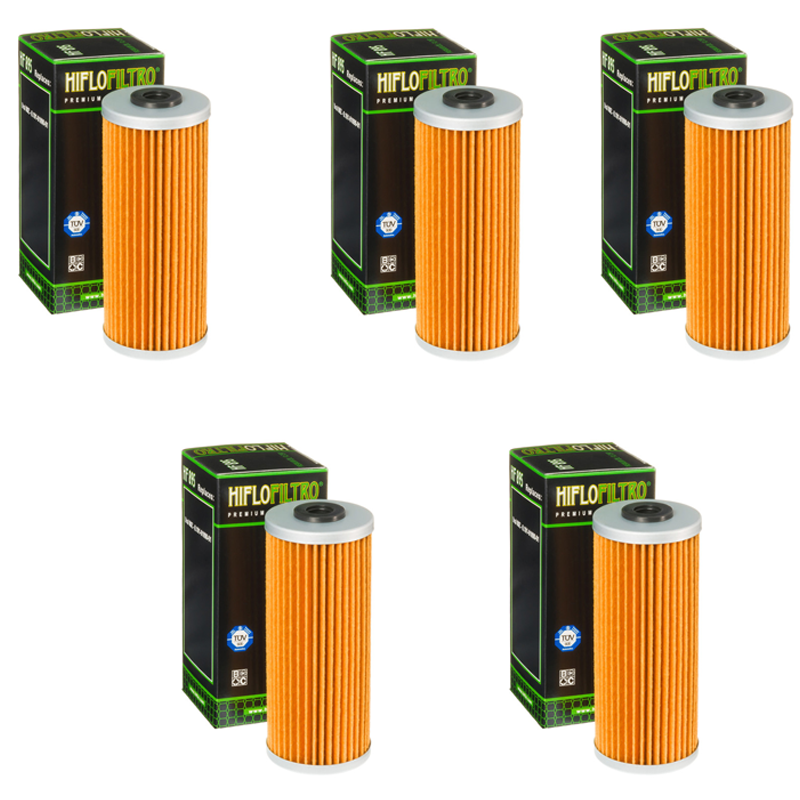 Hiflofiltro HF895 Oil Filter 5 Pack Ural 750 Gear Up, 750 Patrol, 750 Ranger