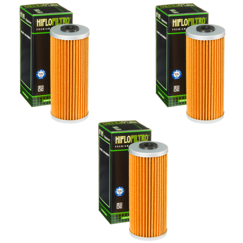 Hiflofiltro HF895 Oil Filter 3 Pack Ural 750 Gear Up, 750 Patrol, 750 Ranger