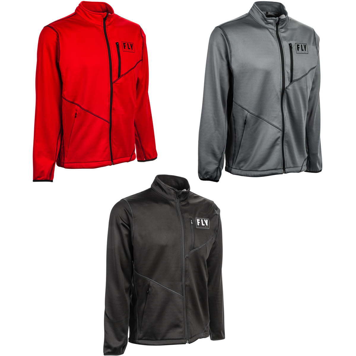 Fly Racing Dirt Mid Layer Jacket Black