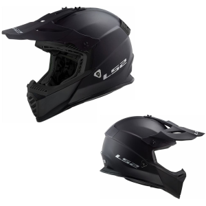 2024 LS2 Gate Solid Youth/Kids MX Motocross Offroad Helmet - Pick Size-0