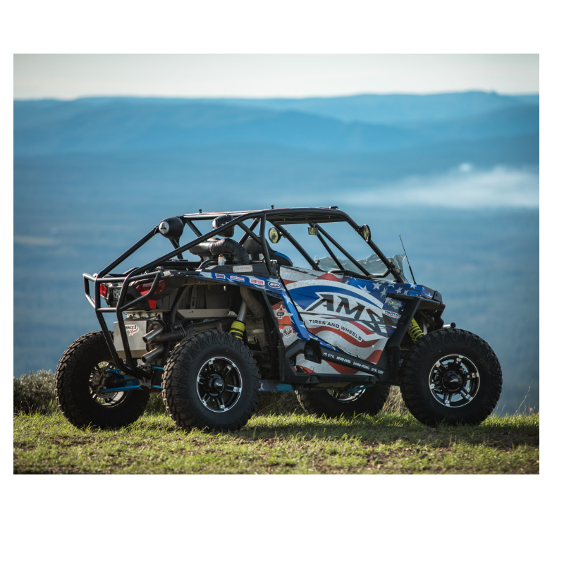 AMS M4 Evil Front or Rear ATV UTV Utility 8 Ply Tire 28x10R-14 DOT-211407