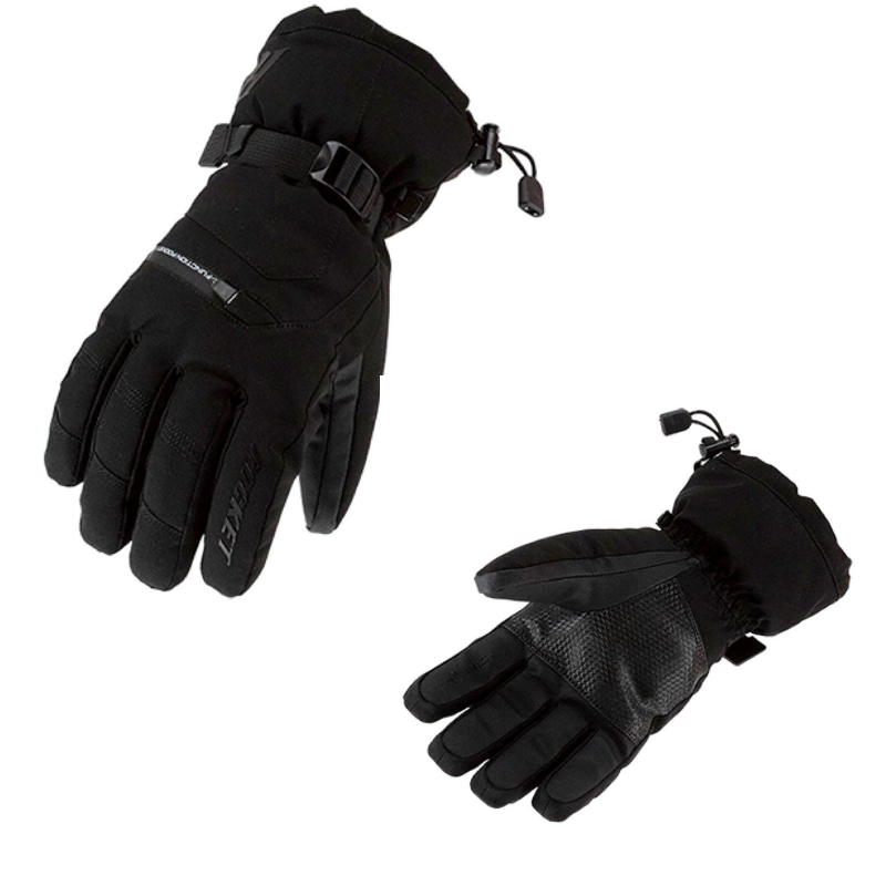 Joe Rocket Full Blast Waterproof Motorcycle Gloves - Pick Size - Black-0