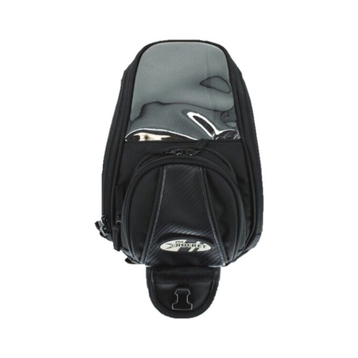 Joe Rocket Manta II XL Motorcycle Magnetic or Strap Mounted Tank Bag -Black-211344
