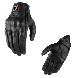 2024 Icon Pursuit Classic Women's Street Motorcycle Gloves - Pick Size-0