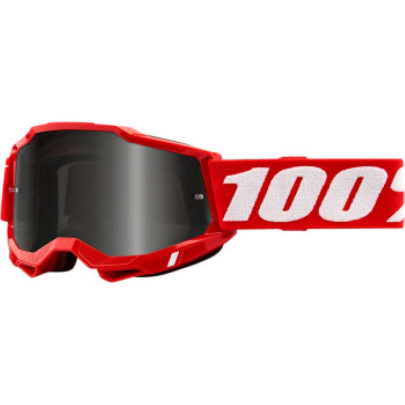 100% Accuri 2 Sand MX Motocross Offroad Smoke Lens Adult Goggles - Pick Color-212327