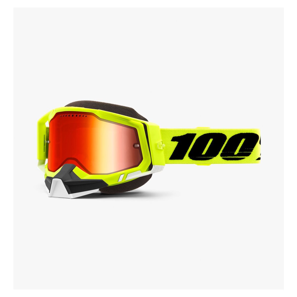 2024 100% Racecraft 2 Snow Motocross Offroad Mirror Lens Goggles-212596