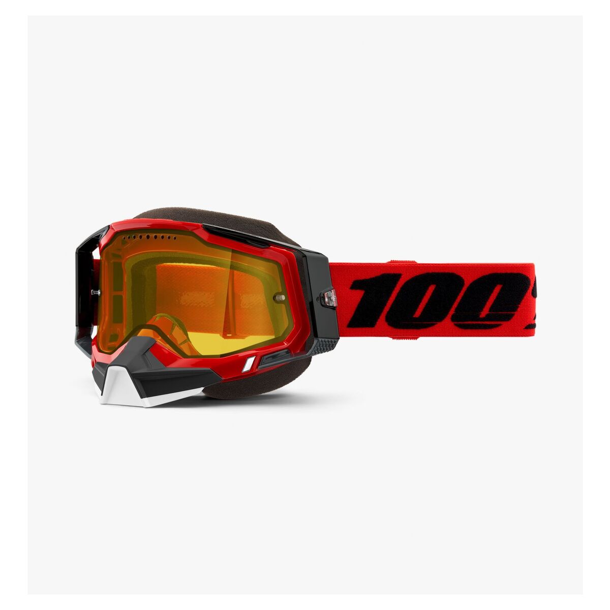 2024 100% Racecraft 2 Snow Motocross Offroad Yellow Lens Goggles-212525
