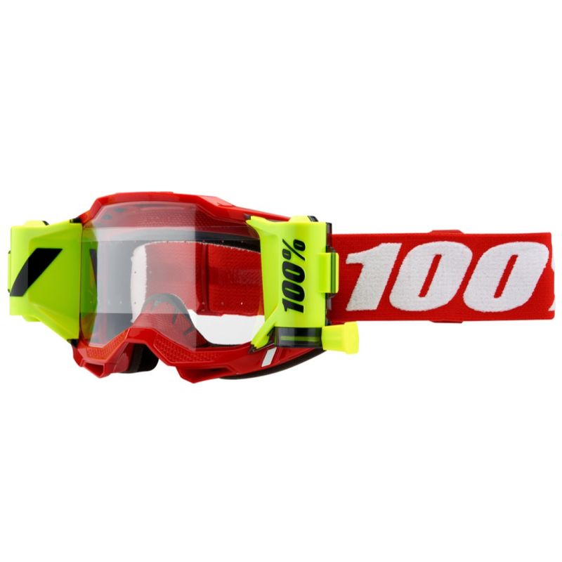 2024 100% Accuri 2 Forecast MX Motocross Offroad Clear Lens Goggles -248862