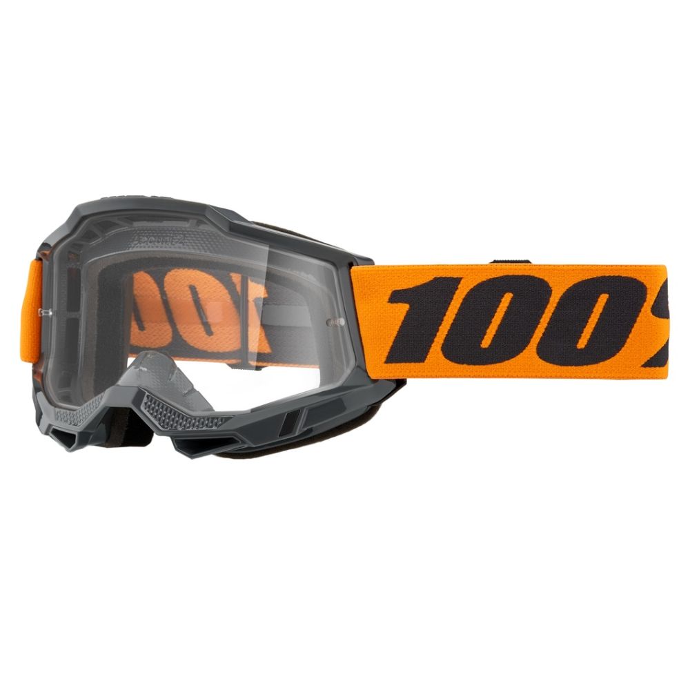 100% Strata 2 Clear Lens MX Motocross Offroad Goggles - Pick Color - Image 4