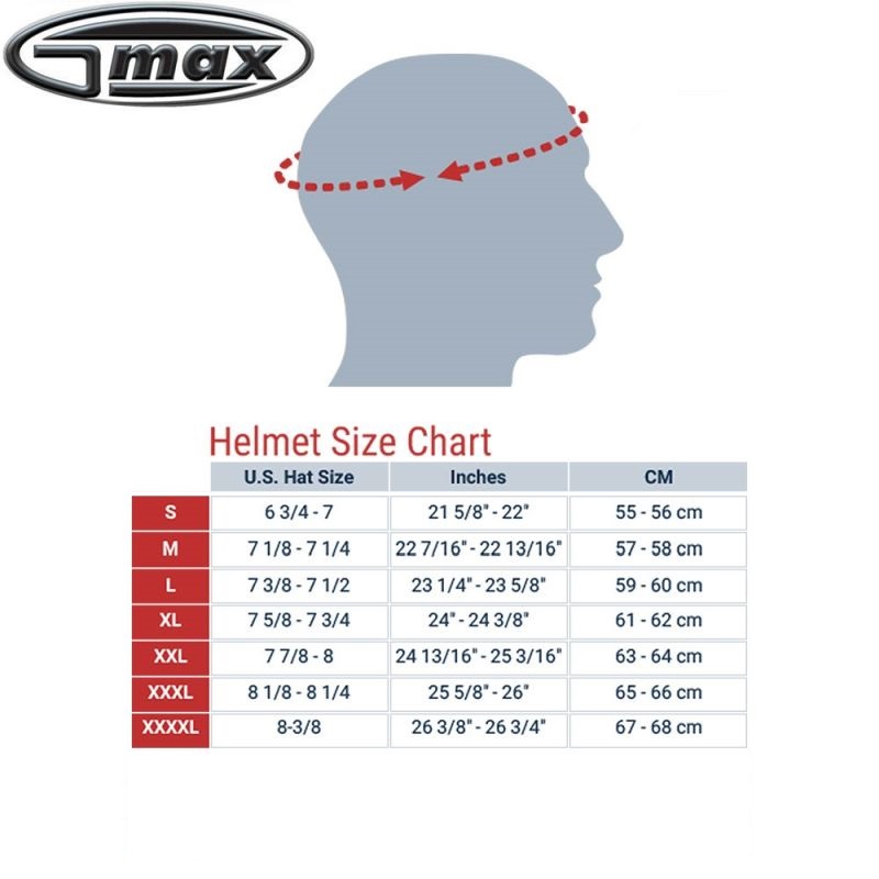 2024 GMAX HH75 Half Face Street Motorcycle Helmet - Pick Size & Color-213013