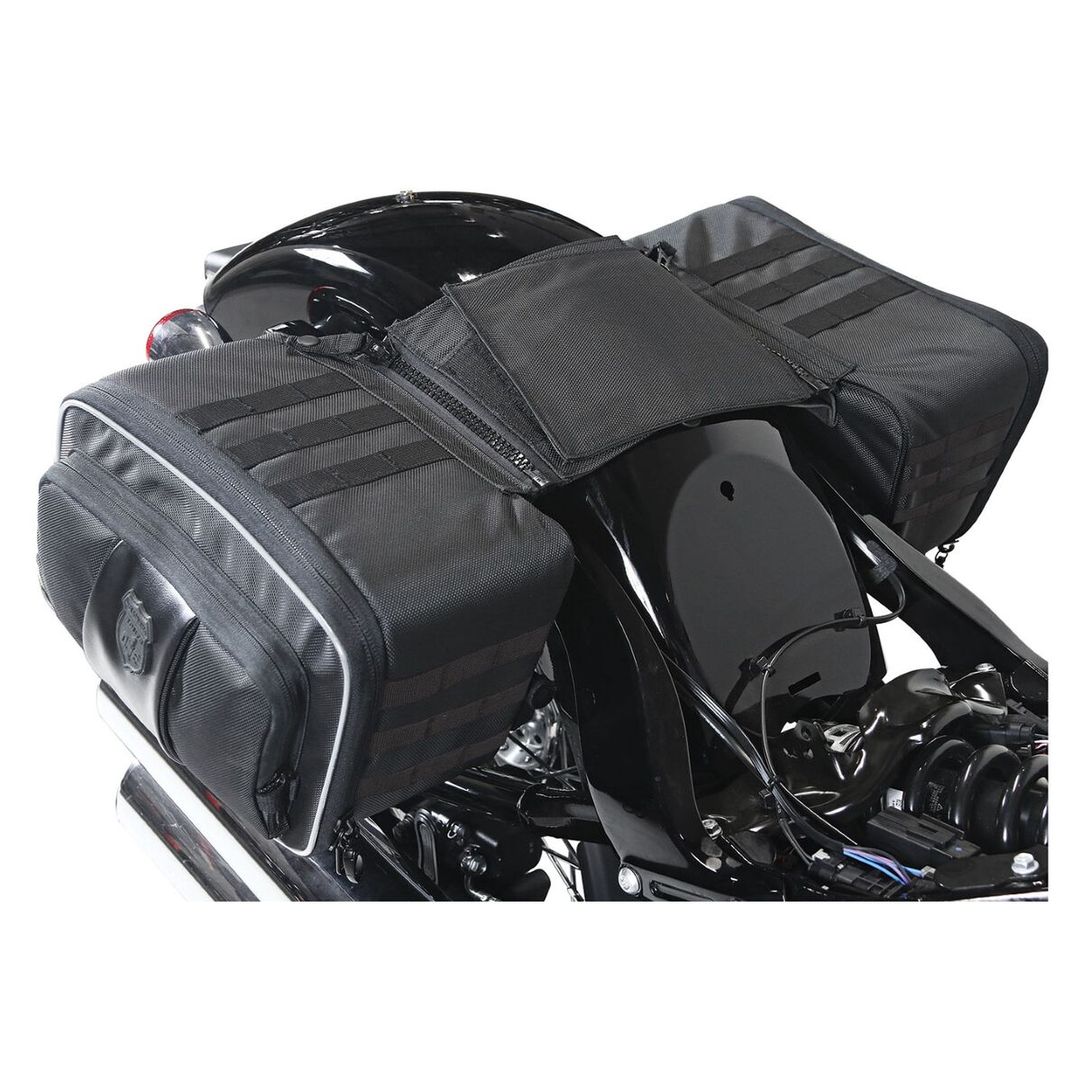 Nelson Rigg NR-400 Road Trip Waterproof Cover Black Saddlebags-213406