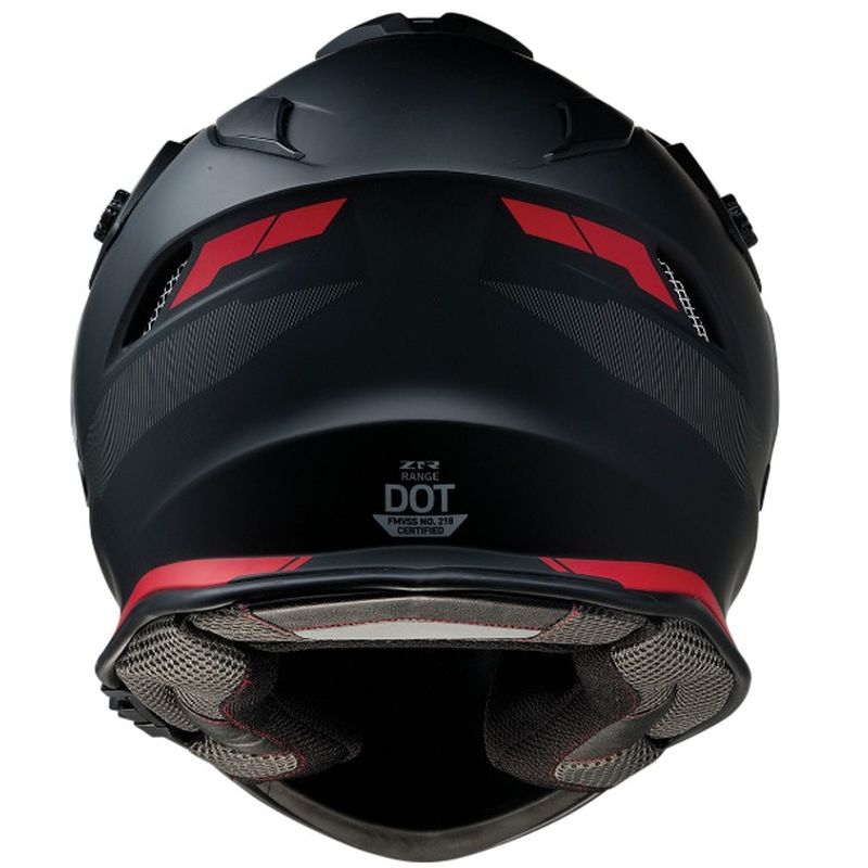 Z1R Range Uptake Full Face Dual Sport Motorcycle Helmet - Pick Size-215376