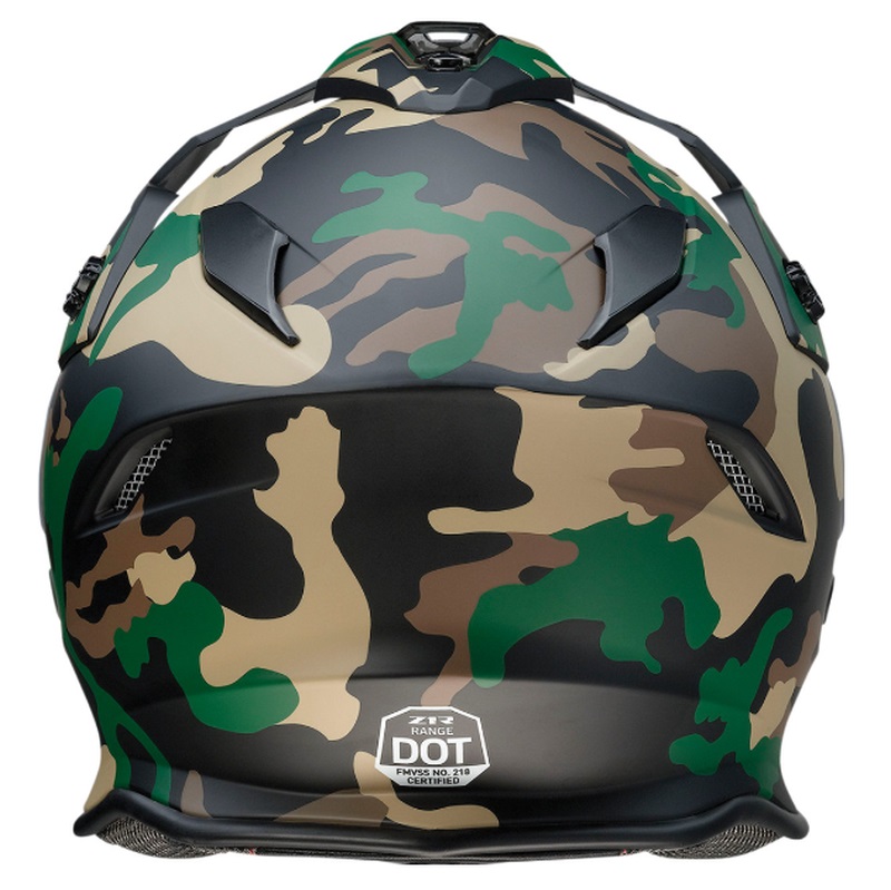 2024 Z1R Range Camo Dual Sport Full Face Motorcycle Helmet - Pick Size & Color-215216